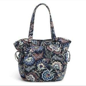 Vera Bradley Glenna Satchel Java Navy Camo